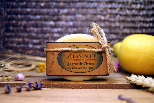 Bio Haarseife Citrus 1