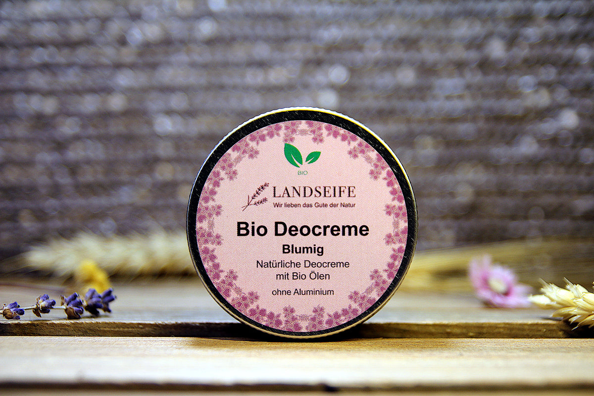 Bio Deocreme blumiger Duft